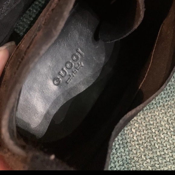 Authentic Black Gucci Woman’s Velcro Sneaker size 39 1/2 Y2K 90’s - Picture 6 of 7